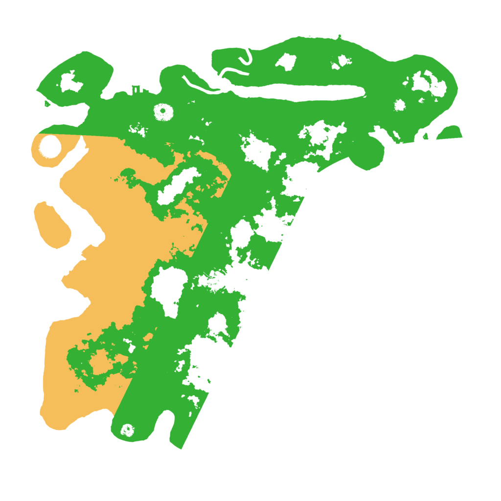 Biome Rust Map: Procedural Map, Size: 4000, Seed: 527659655