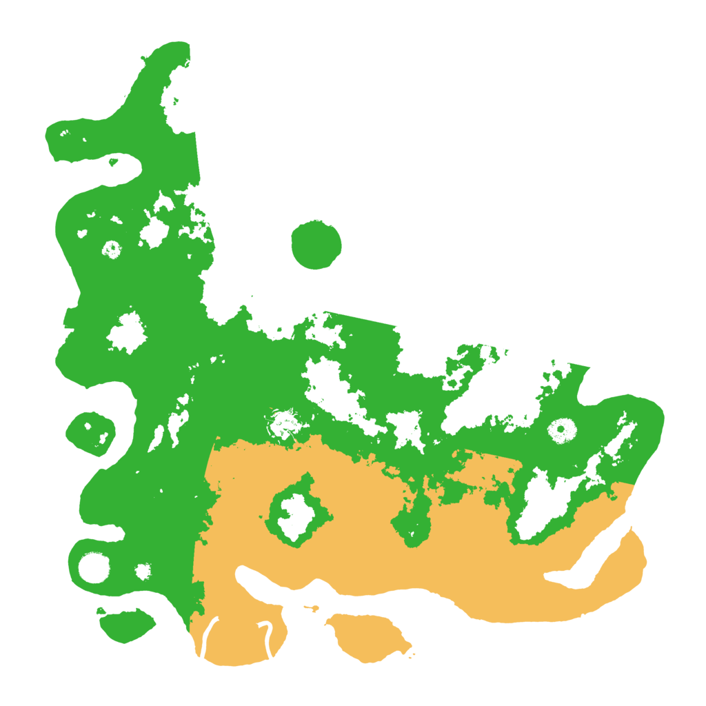 Biome Rust Map: Procedural Map, Size: 4000, Seed: 51454590