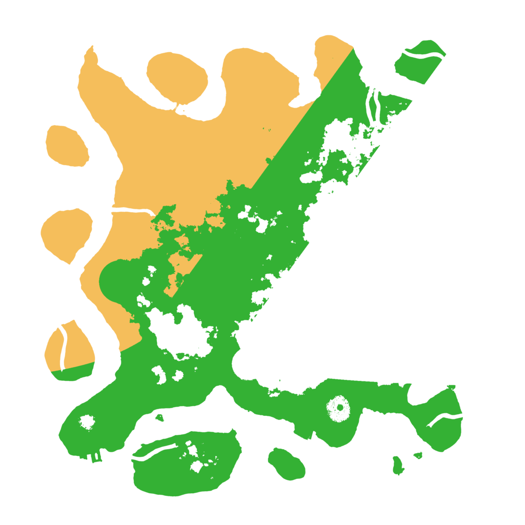 Biome Rust Map: Procedural Map, Size: 3250, Seed: 346556991