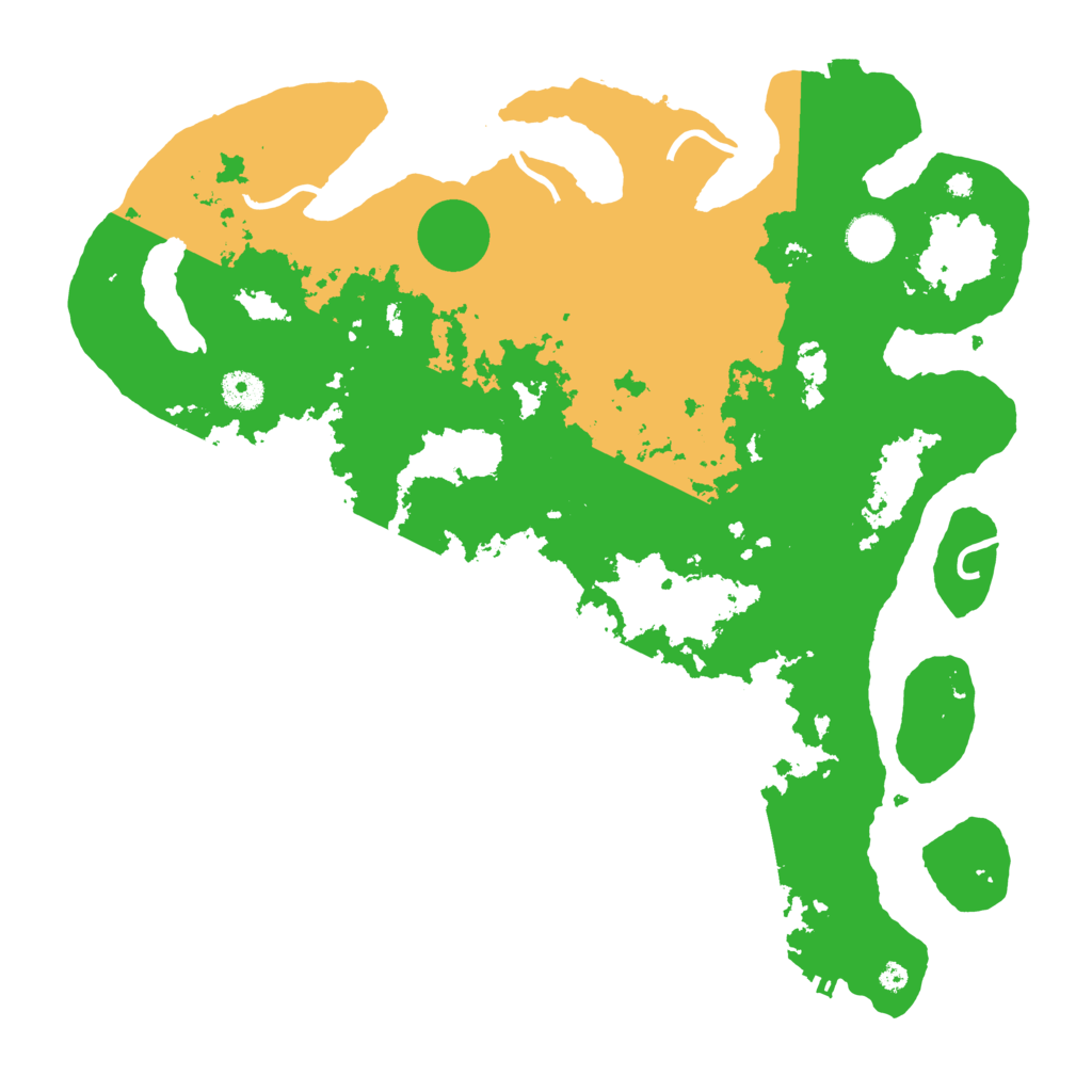Biome Rust Map: Procedural Map, Size: 4000, Seed: 7913