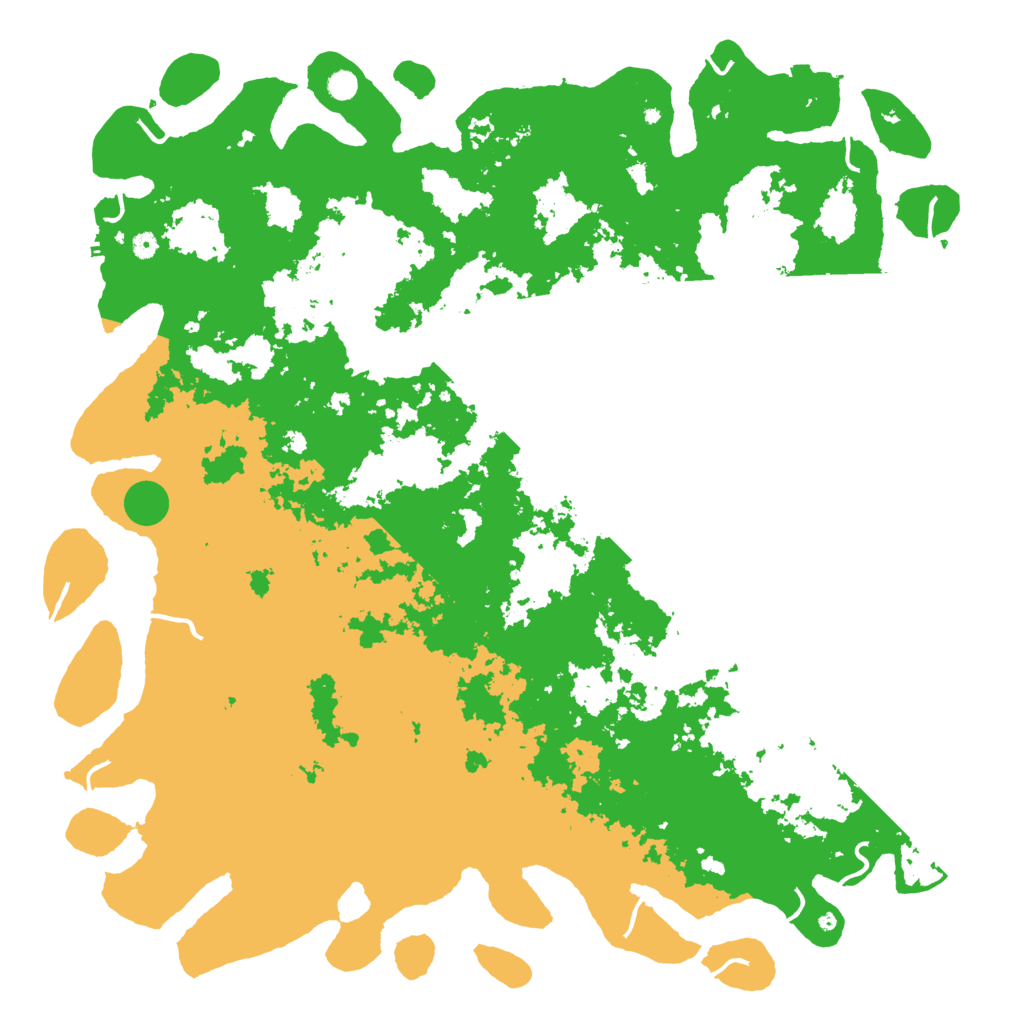 Biome Rust Map: Procedural Map, Size: 6000, Seed: 978404657