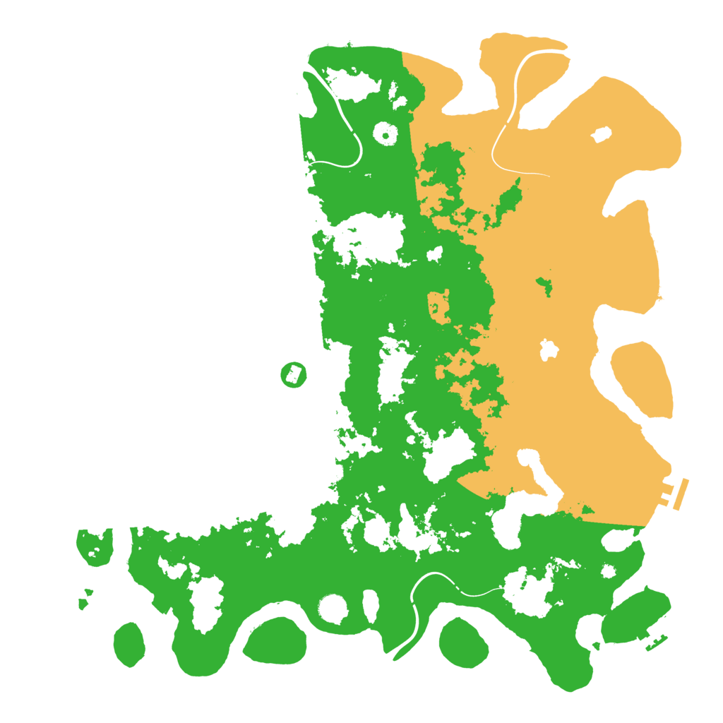 Biome Rust Map: Procedural Map, Size: 4500, Seed: 1479633600