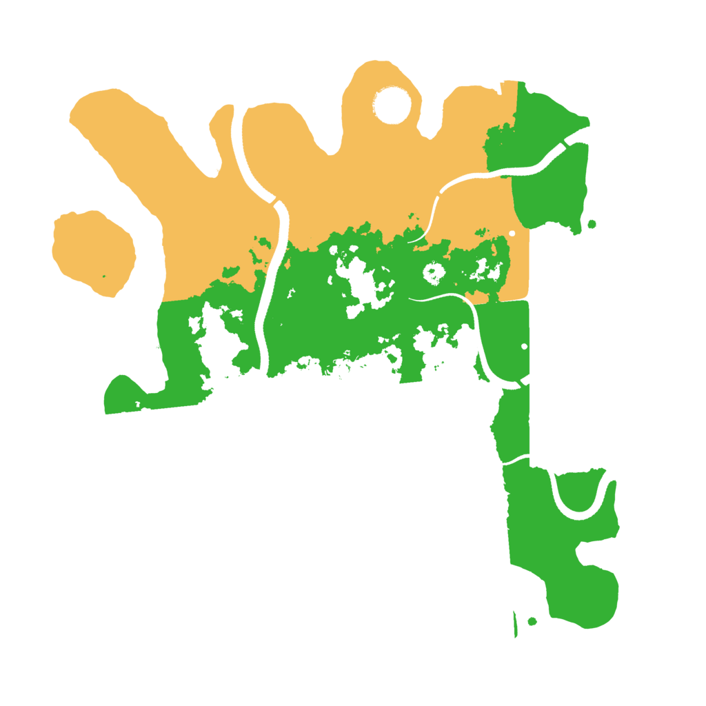 Biome Rust Map: Procedural Map, Size: 3300, Seed: 430357823