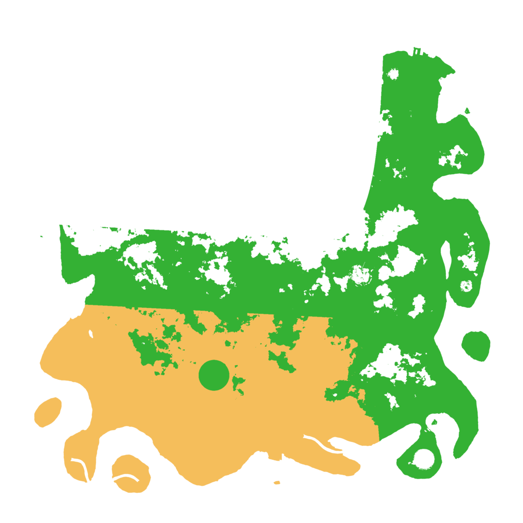 Biome Rust Map: Procedural Map, Size: 4500, Seed: 419824469