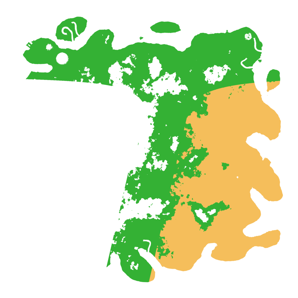 Biome Rust Map: Procedural Map, Size: 4400, Seed: 95143657