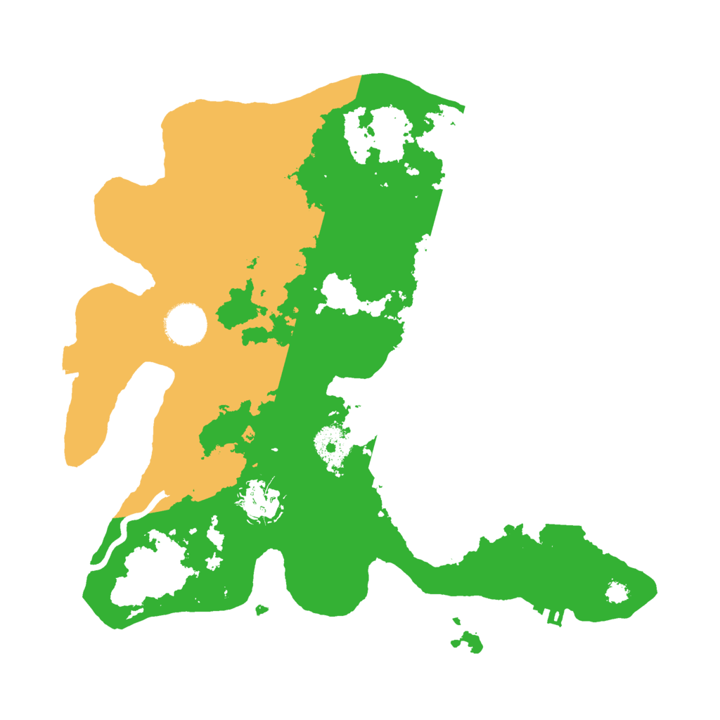 Biome Rust Map: Procedural Map, Size: 3000, Seed: 6782915