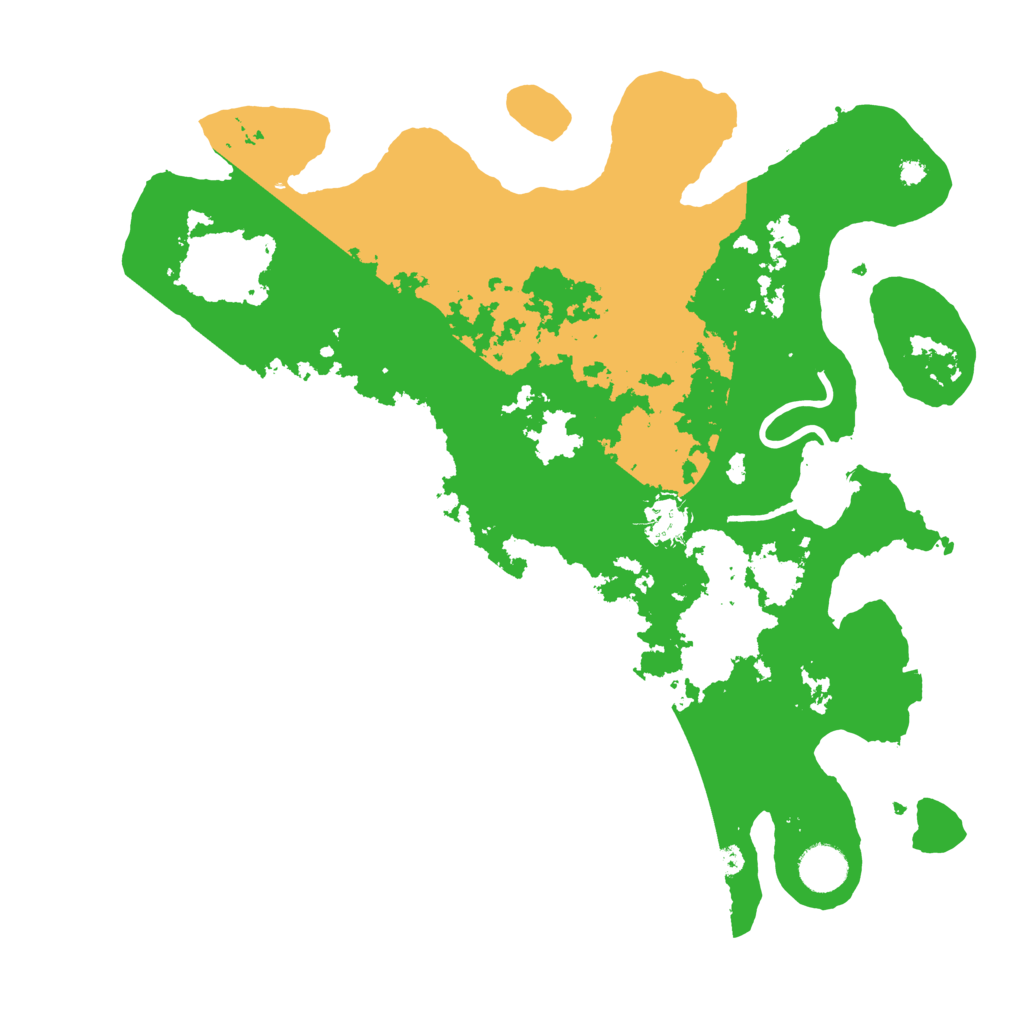 Biome Rust Map: Procedural Map, Size: 3750, Seed: 66137238