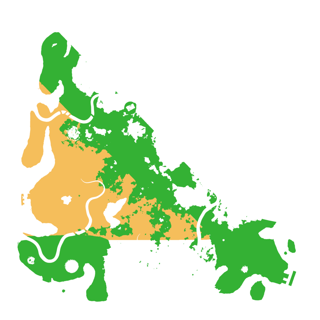 Biome Rust Map: Procedural Map, Size: 4250, Seed: 6425
