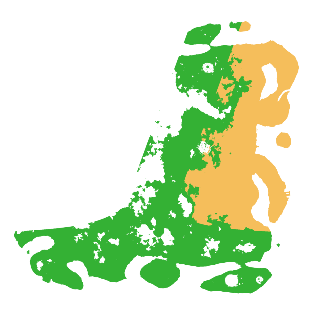 Biome Rust Map: Procedural Map, Size: 4500, Seed: 1131425873