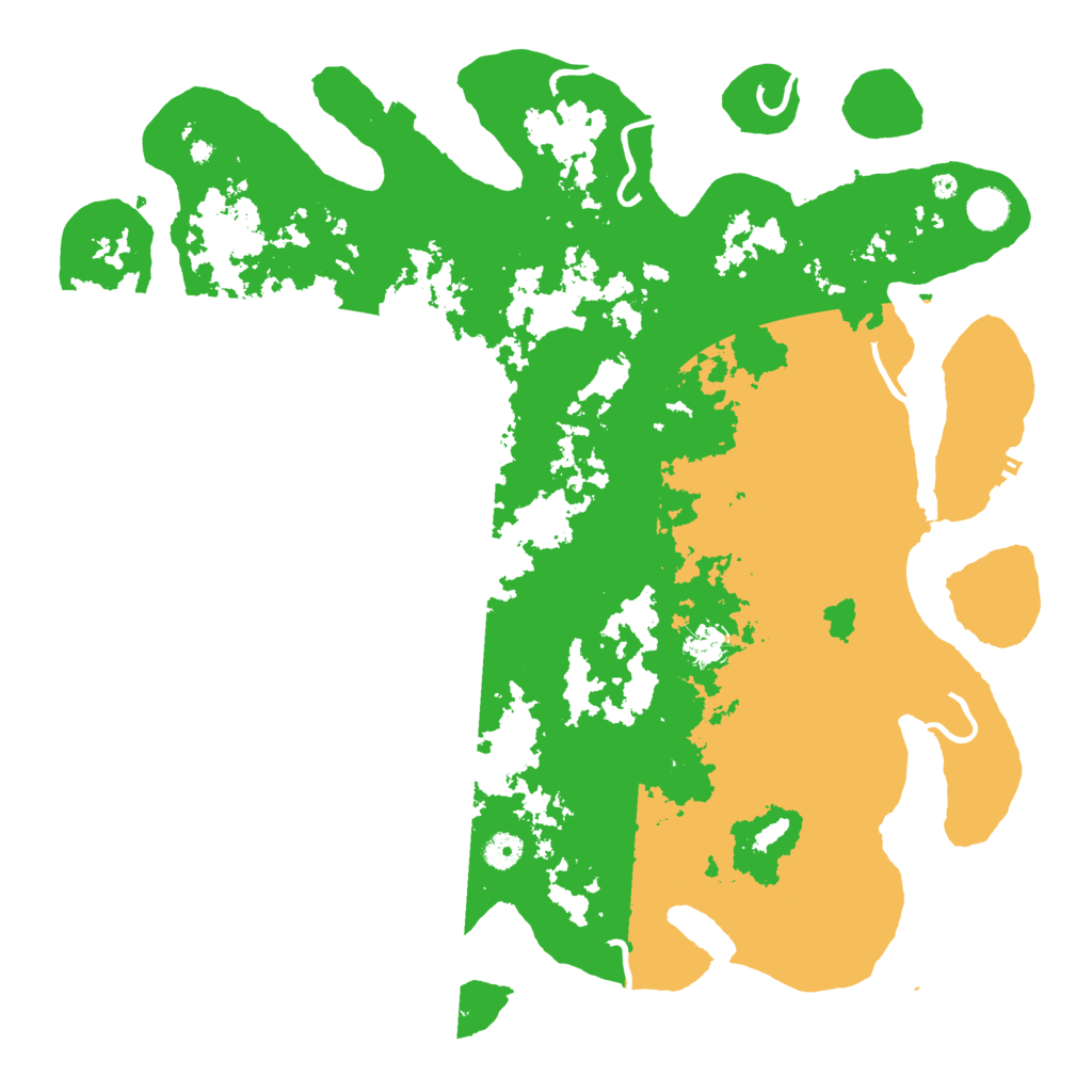 Biome Rust Map: Procedural Map, Size: 4500, Seed: 1212364909