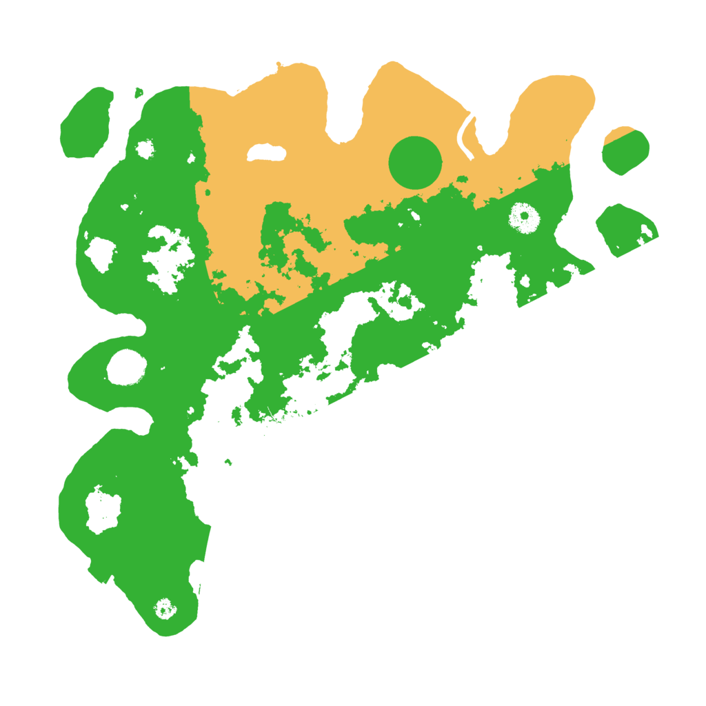 Biome Rust Map: Procedural Map, Size: 3500, Seed: 794817000