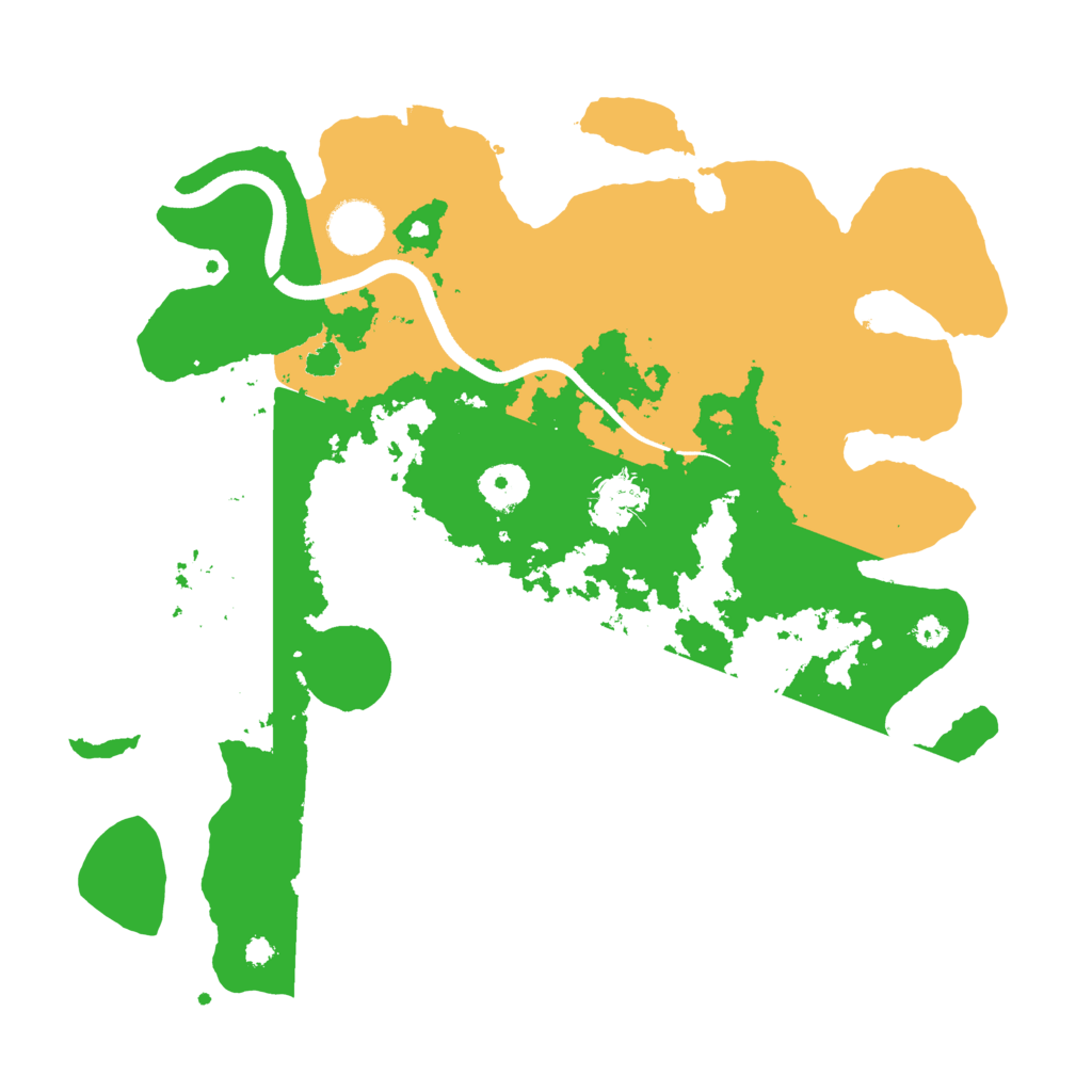 Biome Rust Map: Procedural Map, Size: 3500, Seed: 1953232119