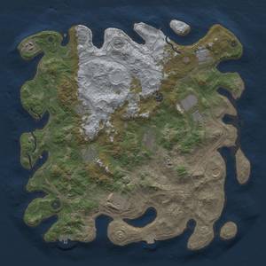 Thumbnail Rust Map: Procedural Map, Size: 4250, Seed: 1296555799, 19 Monuments