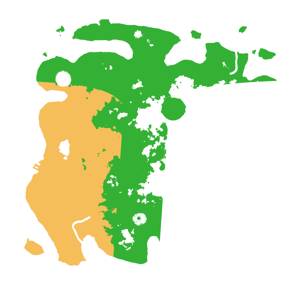 Biome Rust Map: Procedural Map, Size: 3500, Seed: 1326712490