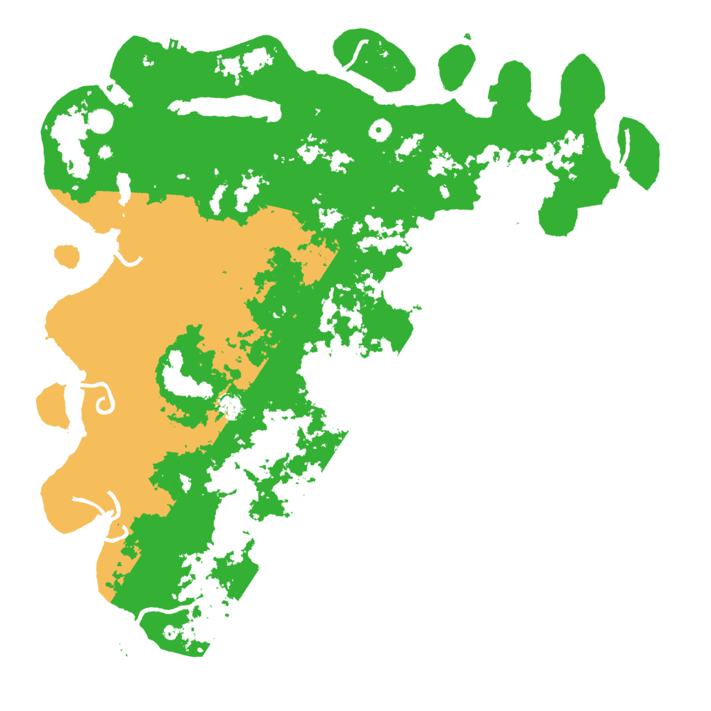 Biome Rust Map: Procedural Map, Size: 5000, Seed: 1101729197