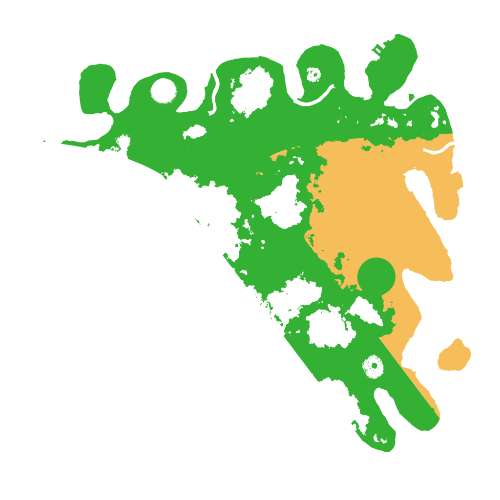 Biome Rust Map: Procedural Map, Size: 3500, Seed: 1979463419