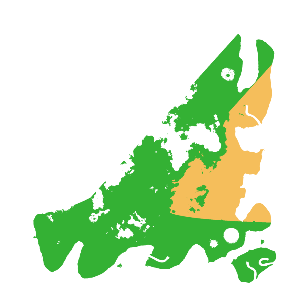 Biome Rust Map: Procedural Map, Size: 3500, Seed: 1475298812