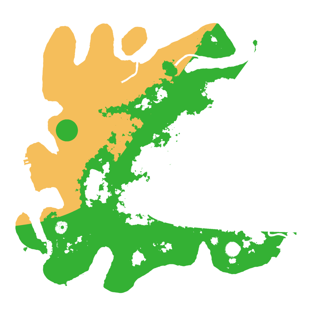 Biome Rust Map: Procedural Map, Size: 3800, Seed: 213228584