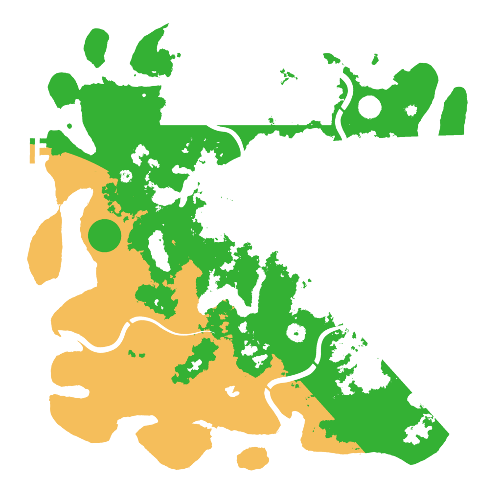 Biome Rust Map: Procedural Map, Size: 4000, Seed: 192563847