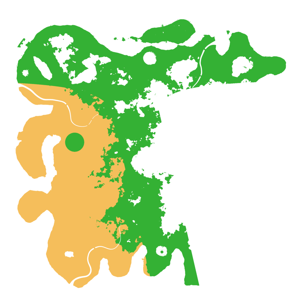 Biome Rust Map: Procedural Map, Size: 4250, Seed: 1023477207
