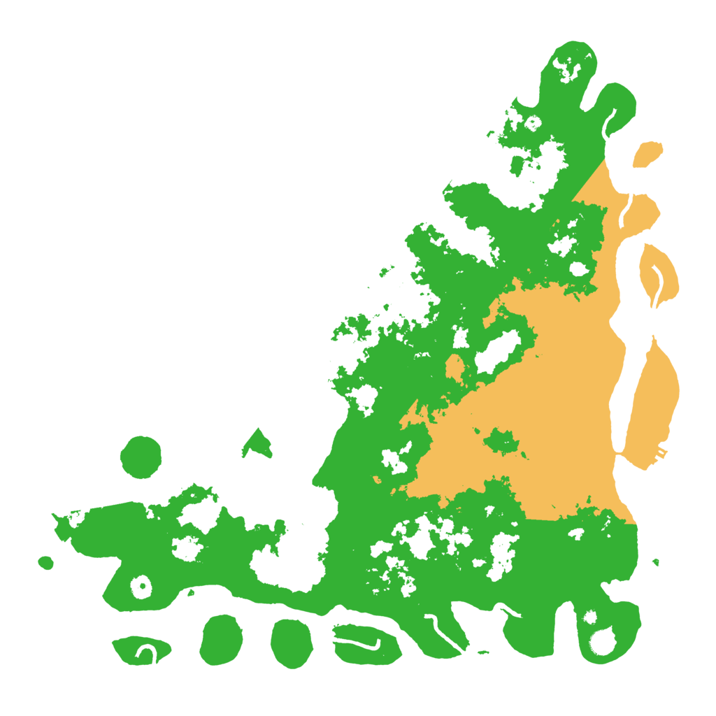 Biome Rust Map: Procedural Map, Size: 5000, Seed: 1337544874