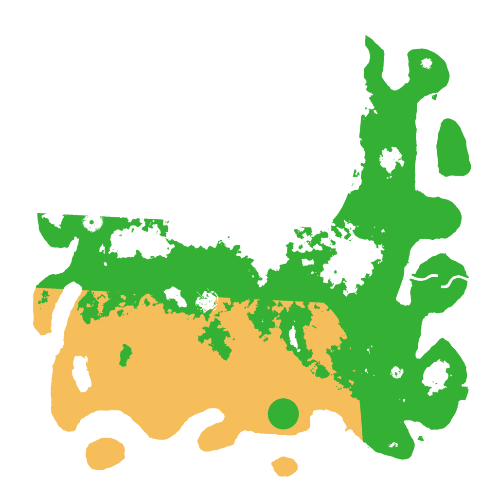 Biome Rust Map: Procedural Map, Size: 4250, Seed: 1857312860