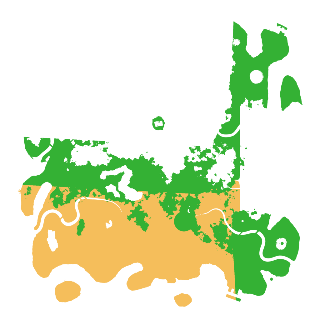 Biome Rust Map: Procedural Map, Size: 4250, Seed: 1857312860