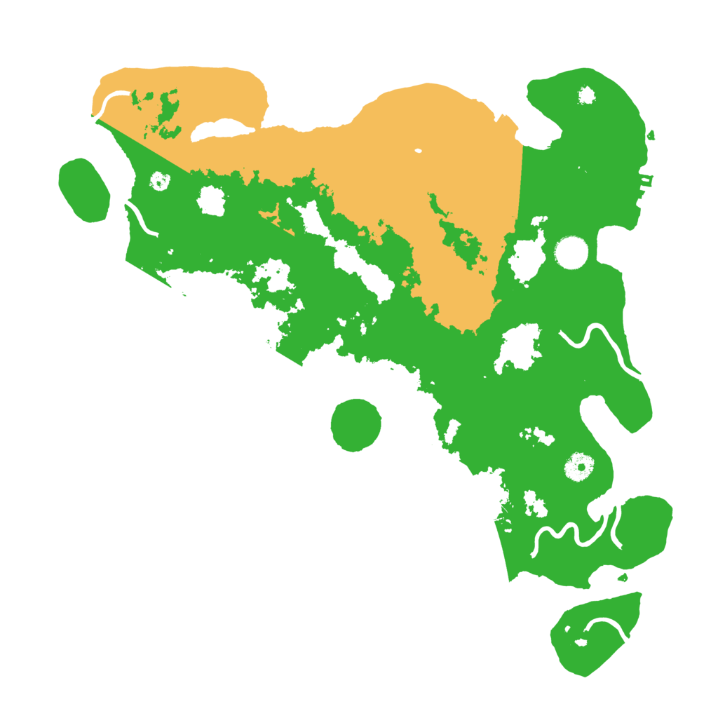 Biome Rust Map: Procedural Map, Size: 3800, Seed: 406381711