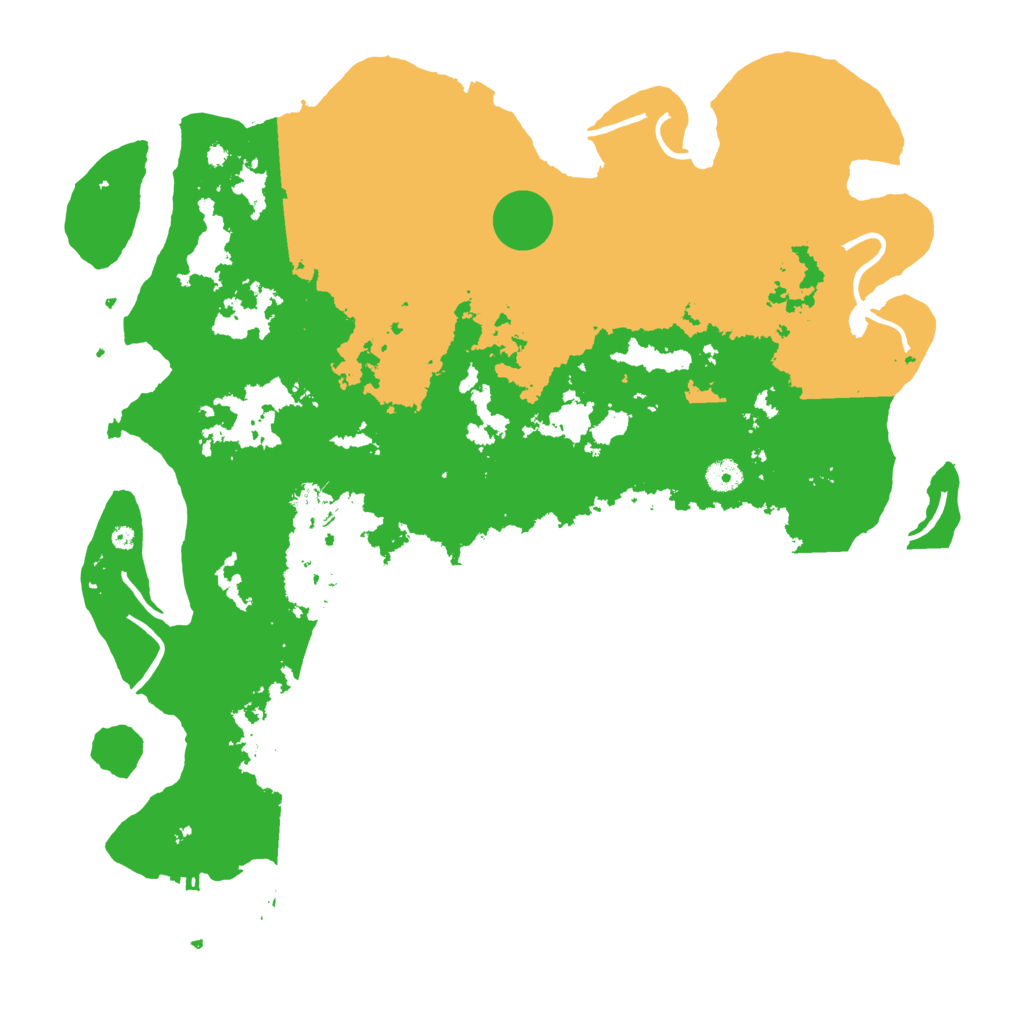 Biome Rust Map: Procedural Map, Size: 4500, Seed: 385332