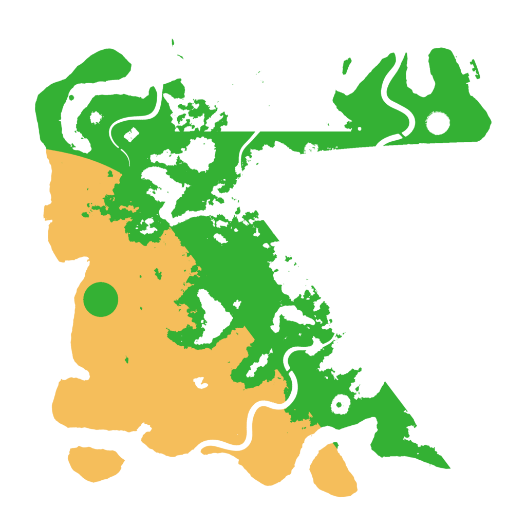 Biome Rust Map: Procedural Map, Size: 4000, Seed: 923
