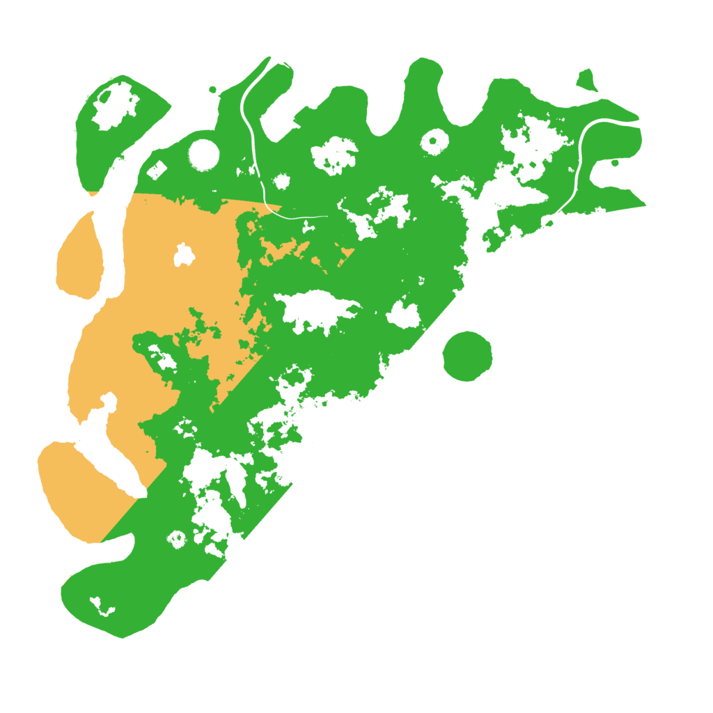 Biome Rust Map: Procedural Map, Size: 4050, Seed: 1754101734