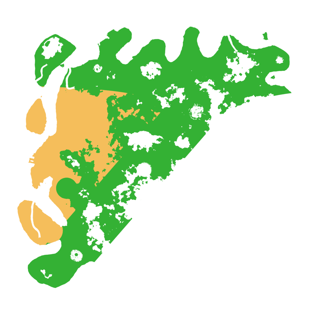 Biome Rust Map: Procedural Map, Size: 4050, Seed: 1754101734