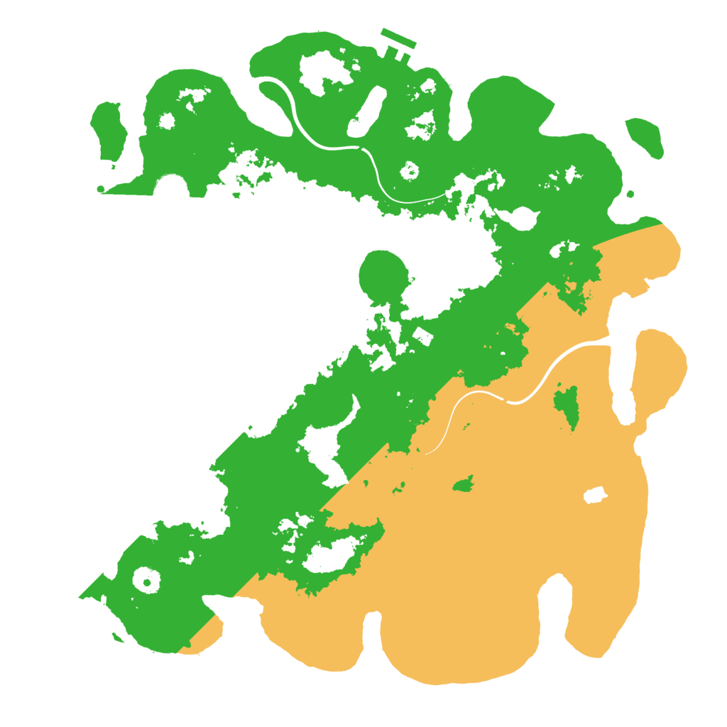 Biome Rust Map: Procedural Map, Size: 4000, Seed: 82421