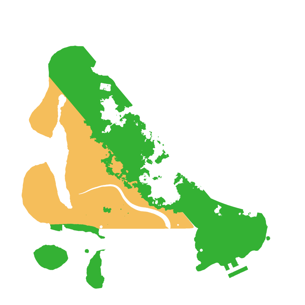 Biome Rust Map: Procedural Map, Size: 3000, Seed: 1750110208