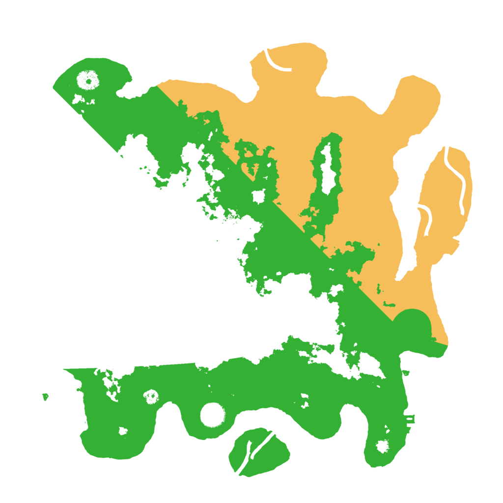 Biome Rust Map: Procedural Map, Size: 3600, Seed: 7032024