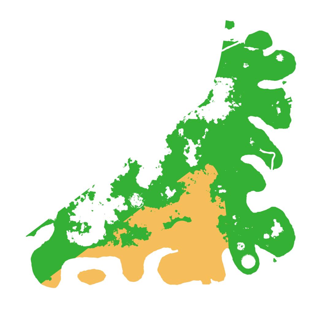 Biome Rust Map: Procedural Map, Size: 4000, Seed: 666065947