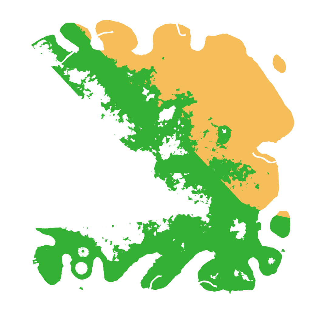 Biome Rust Map: Procedural Map, Size: 4500, Seed: 1425611255