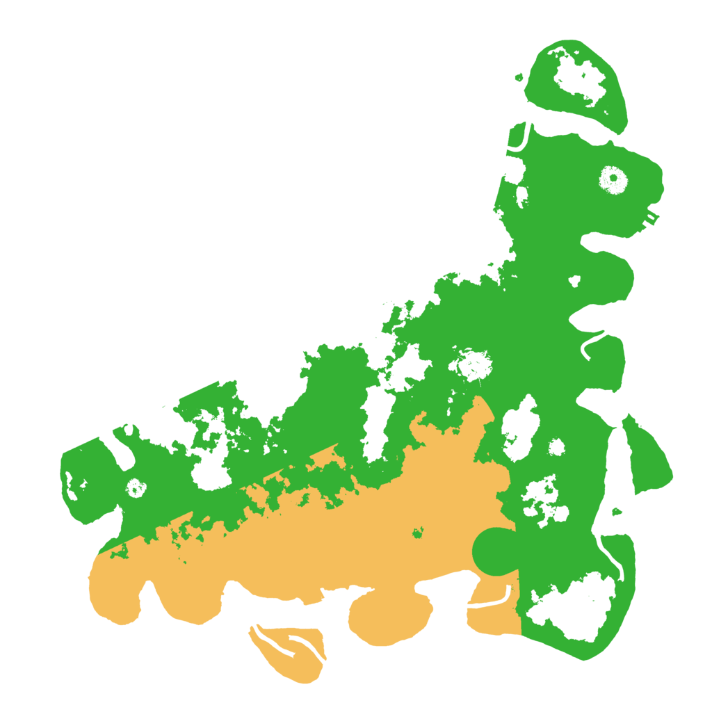 Biome Rust Map: Procedural Map, Size: 3850, Seed: 37978762