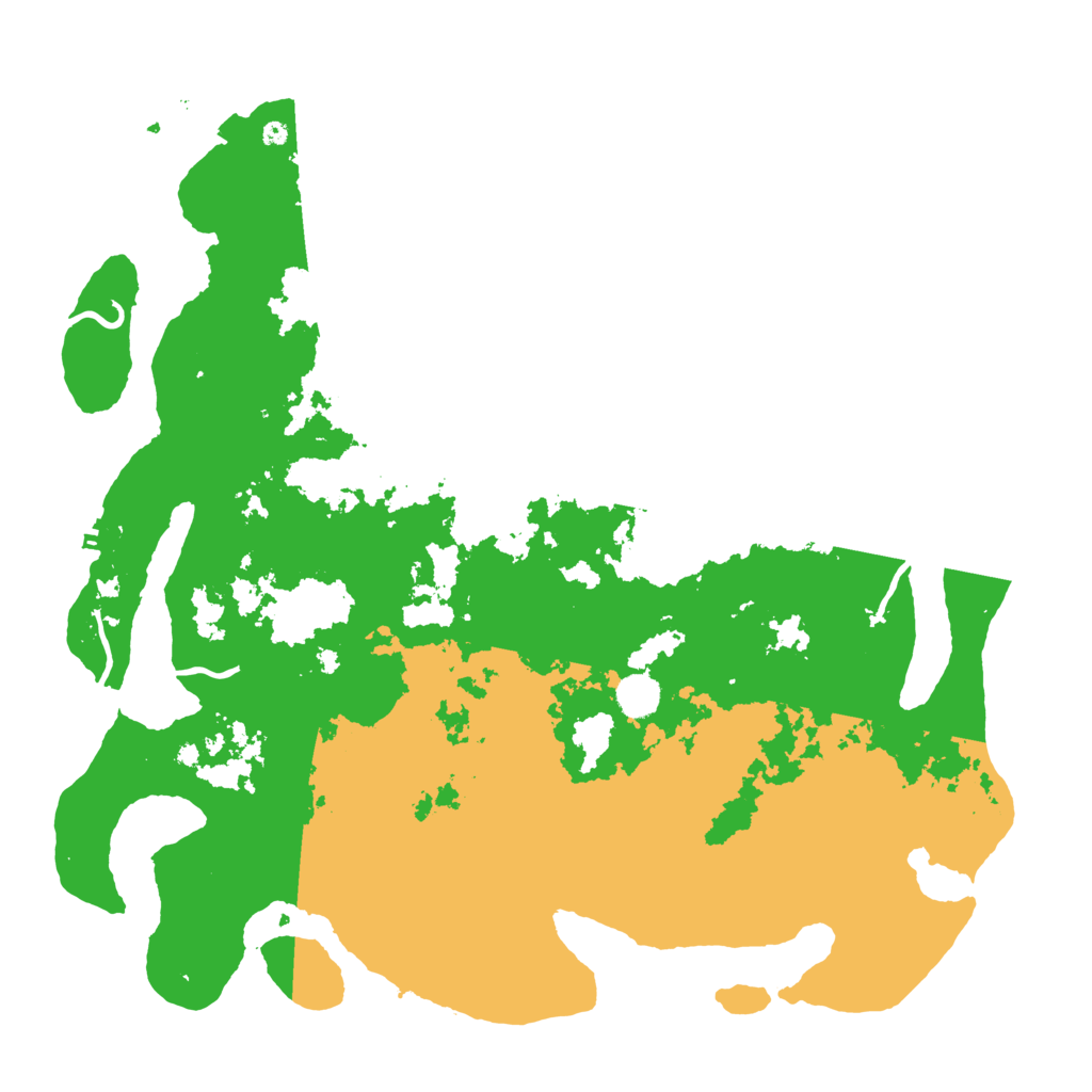 Biome Rust Map: Procedural Map, Size: 4500, Seed: 1267399936