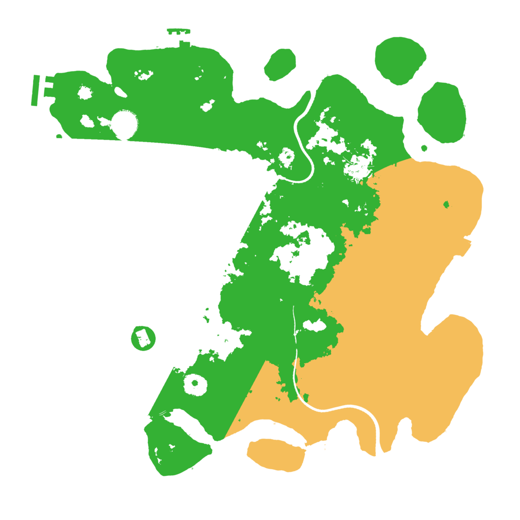 Biome Rust Map: Procedural Map, Size: 3400, Seed: 1668994