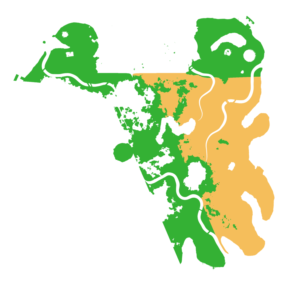 Biome Rust Map: Procedural Map, Size: 4250, Seed: 842622820