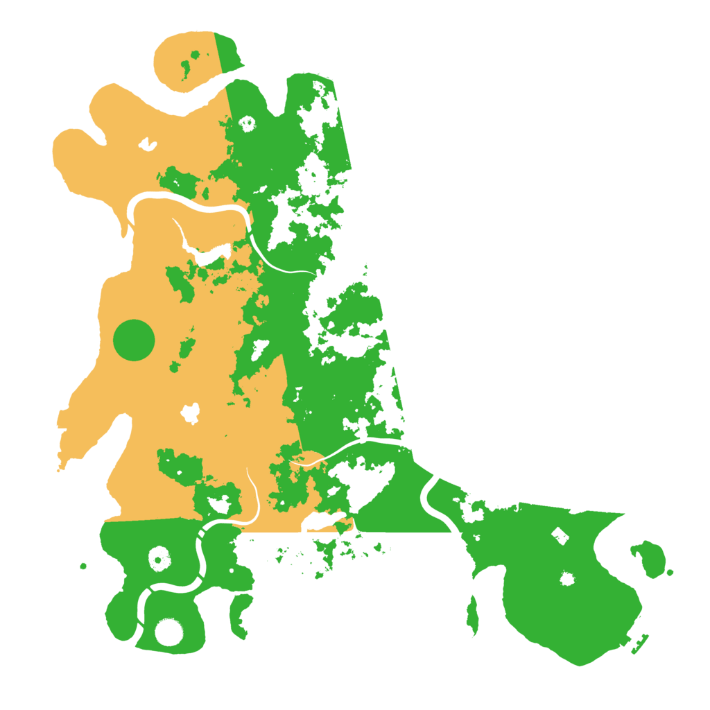 Biome Rust Map: Procedural Map, Size: 4500, Seed: 1717857503