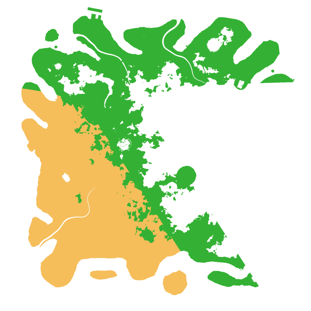 Biome Rust Map: Procedural Map, Size: 4250, Seed: 598292307