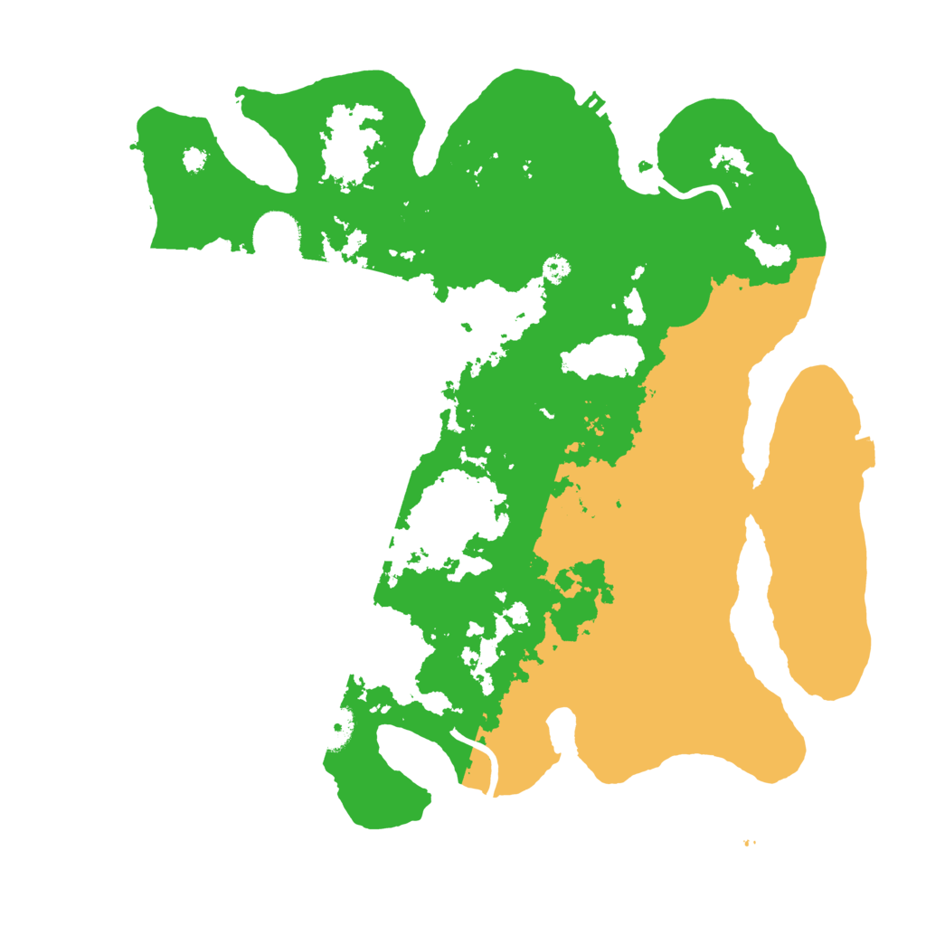 Biome Rust Map: Procedural Map, Size: 3500, Seed: 1088180936
