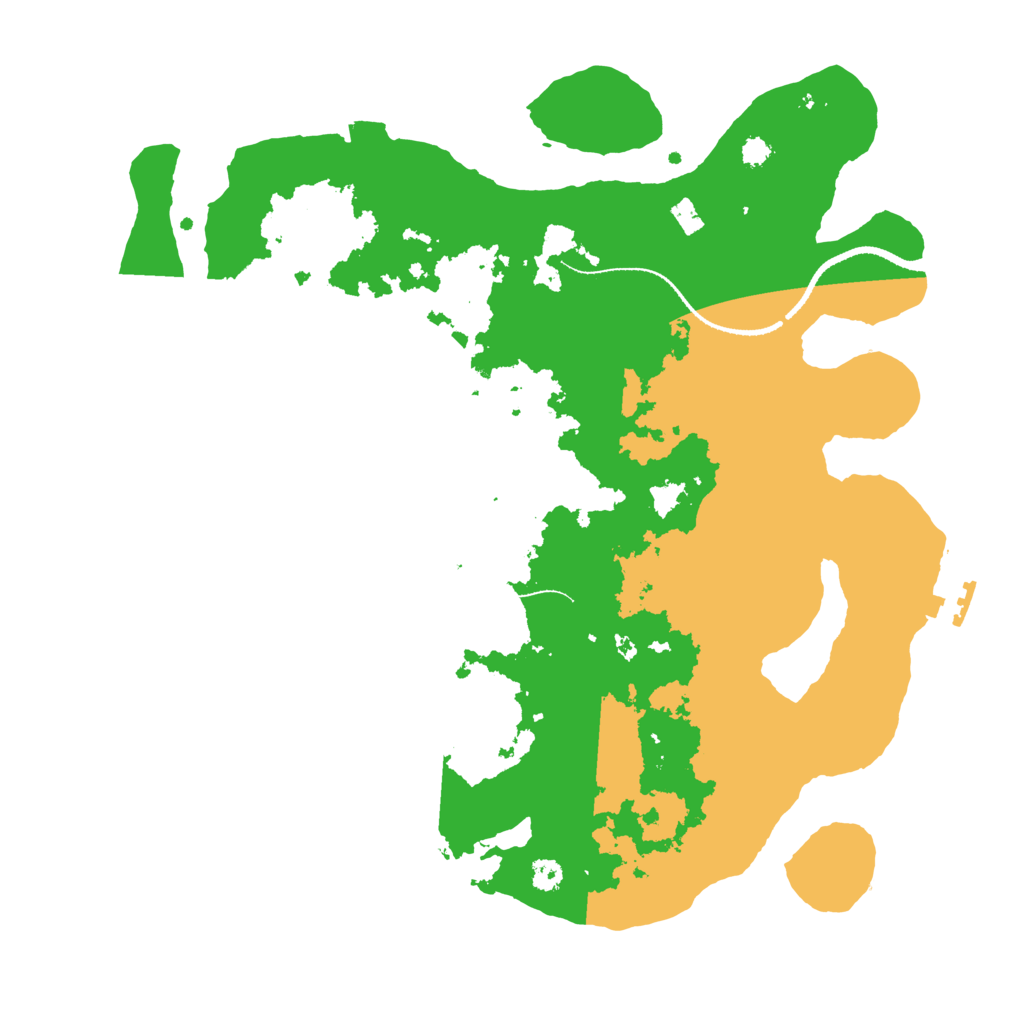 Biome Rust Map: Procedural Map, Size: 3250, Seed: 7675788