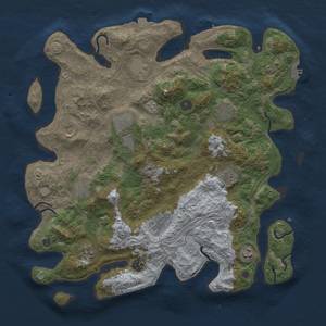 Thumbnail Rust Map: Procedural Map, Size: 4250, Seed: 1044551618, 19 Monuments
