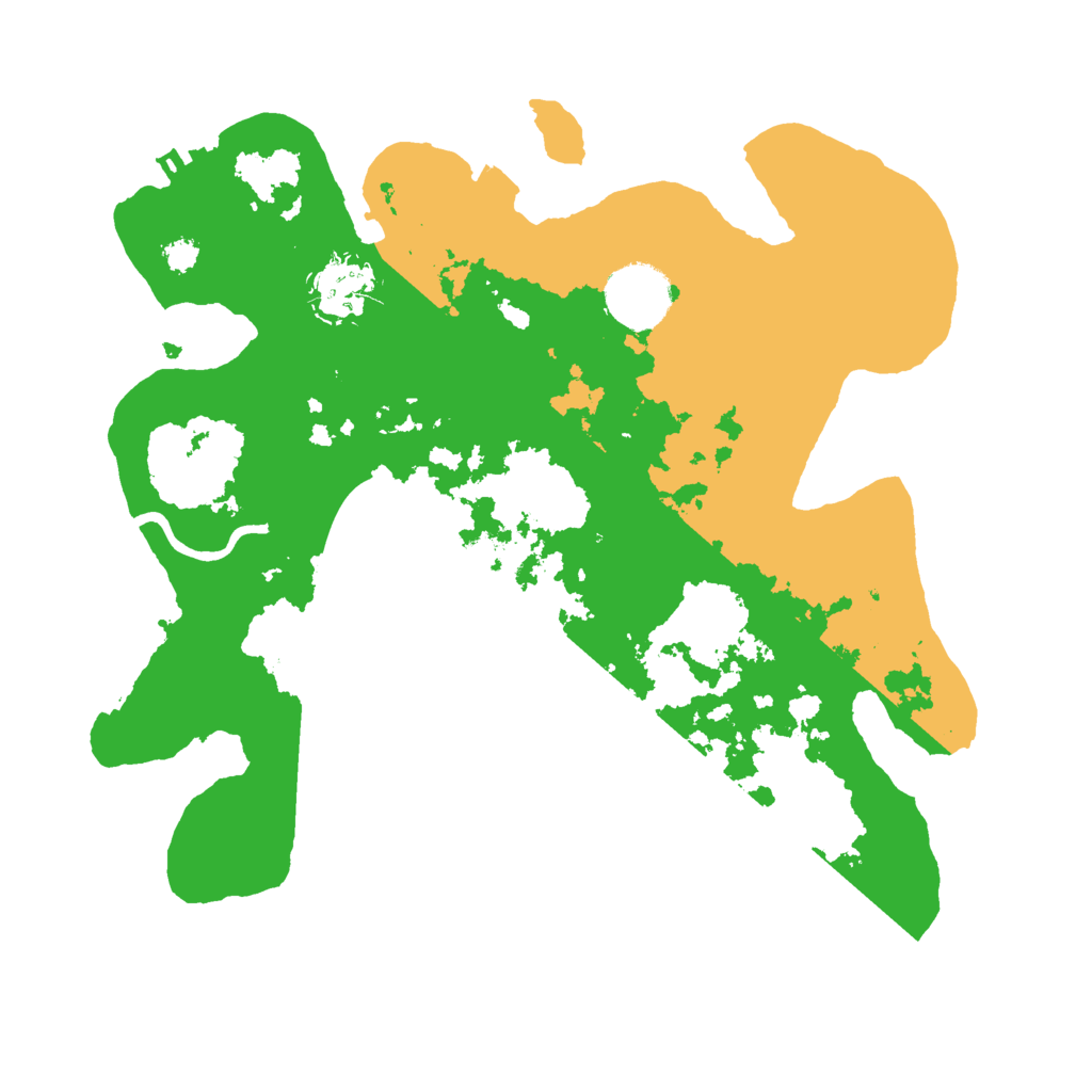 Biome Rust Map: Procedural Map, Size: 3000, Seed: 2128781311