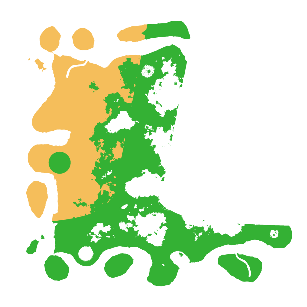 Biome Rust Map: Procedural Map, Size: 3700, Seed: 1134058982