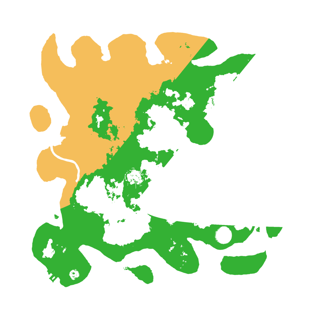 Biome Rust Map: Procedural Map, Size: 3300, Seed: 45000