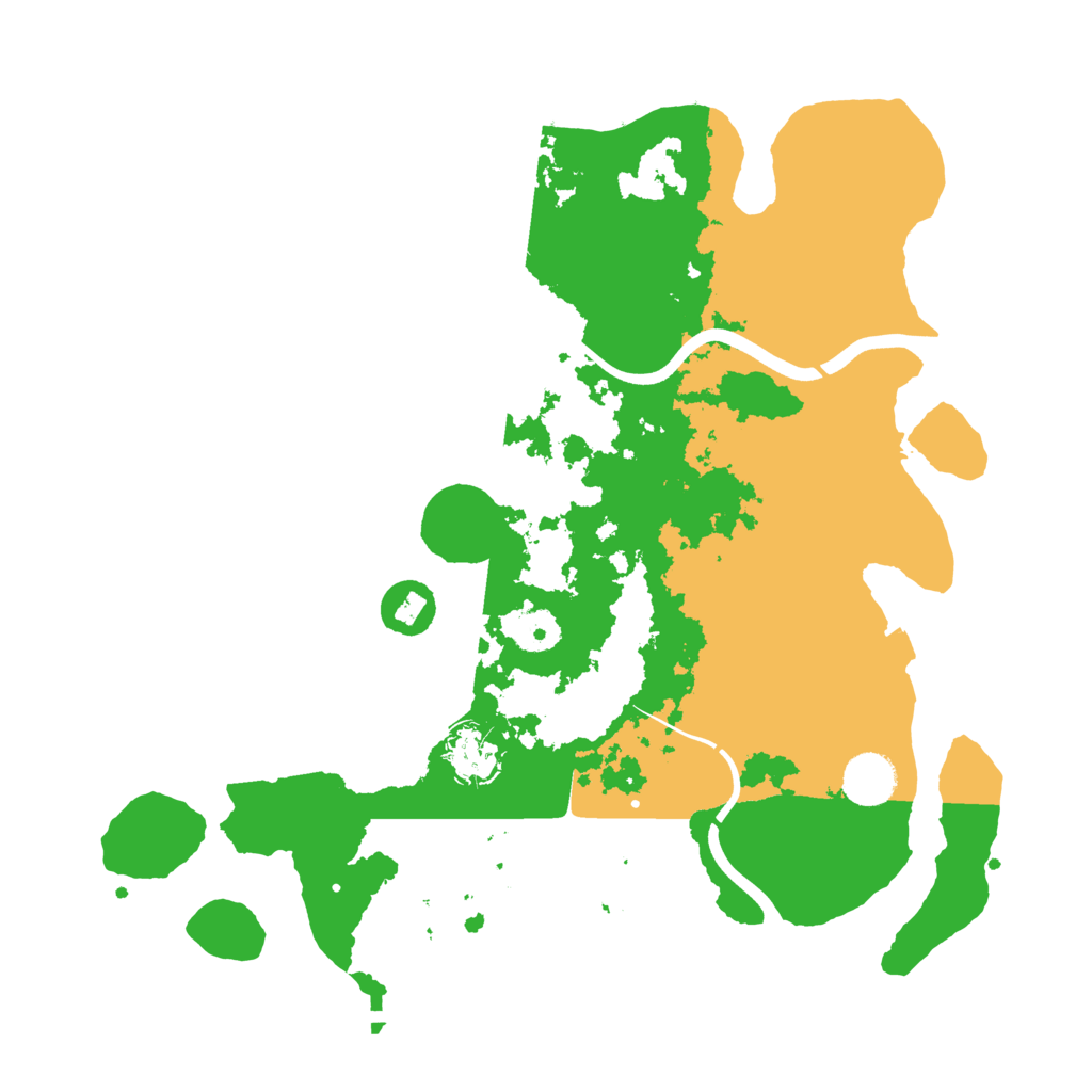 Biome Rust Map: Procedural Map, Size: 3700, Seed: 683267938
